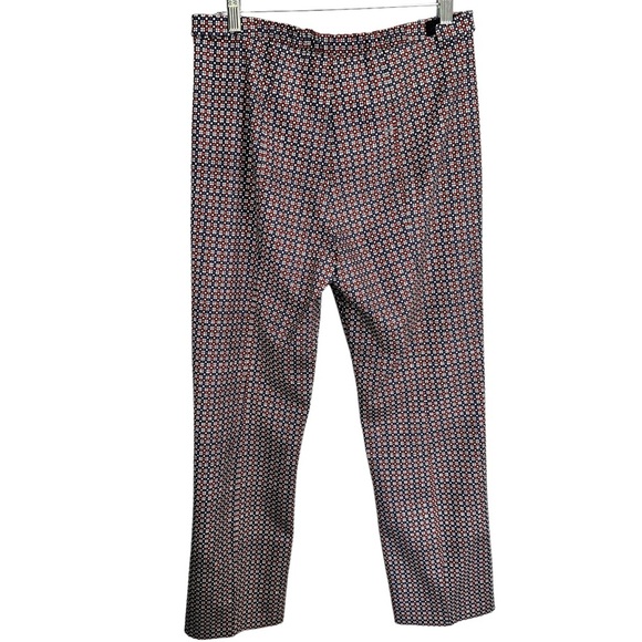 Prada Geometric Print Straight Leg Trousers - Picture 4 of 11